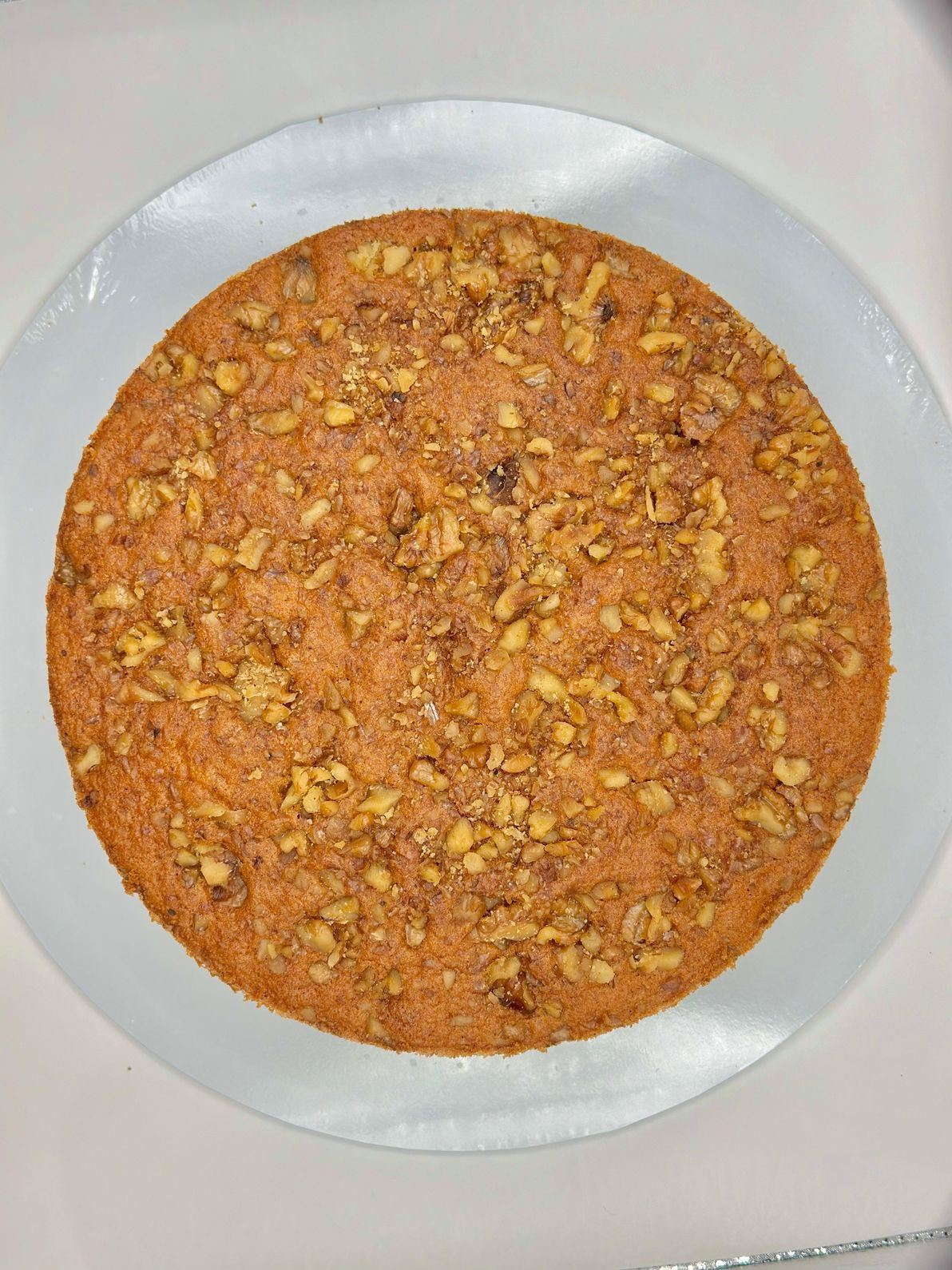 Carrot & Walnut Cake