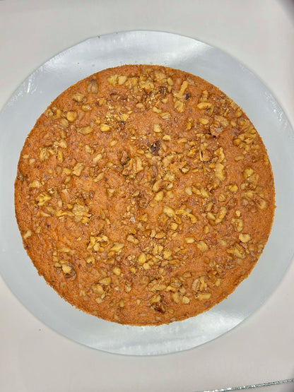 Carrot & Walnut Cake