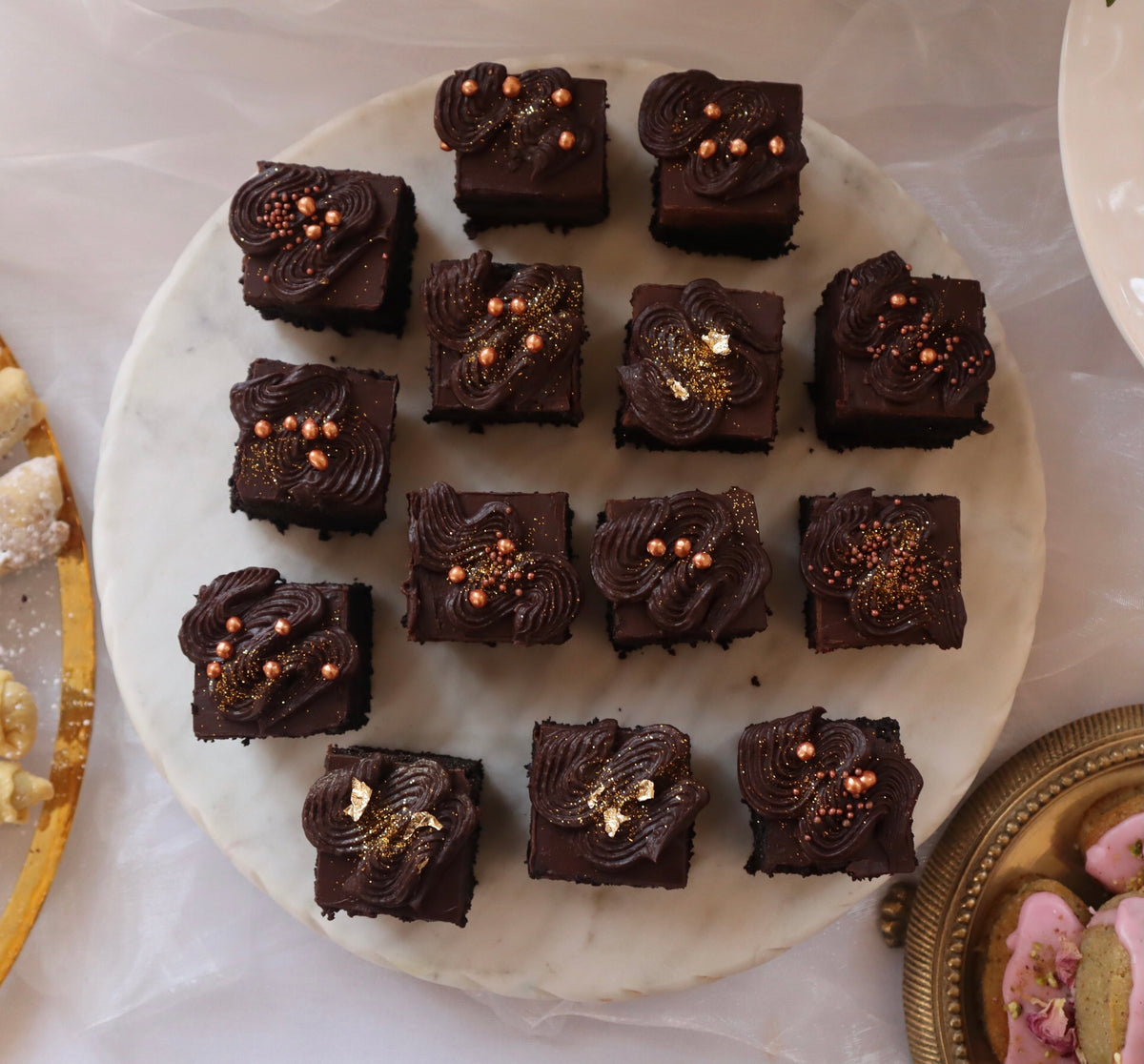 Mini Dark Chocolate Ganache Cake