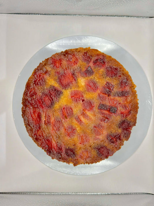 Plum Upside-Down Cake